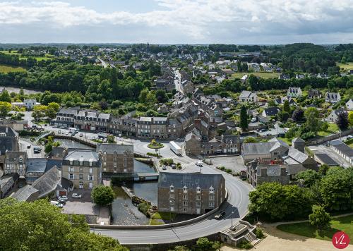 Plancoët vu du ciel